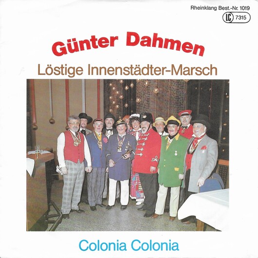 Vorderseite des Plattencovers des Marschs der Innenstädter