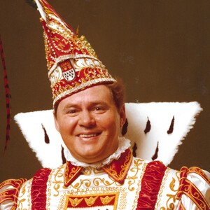 1. Präsident Bert Zorn (verstorben) als Prinz Karneval